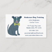 Dog Training Trainer Obedience School Visitekaartje (Voorkant)