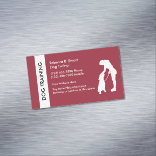 Dog Training Visitekaartje Magnet Magnetisch Visitekaartje
