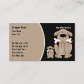 Dog Training Visitekaartjes (Voorkant)