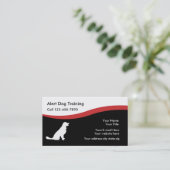 Dog Traning Visitekaartjes (Staand voorkant)