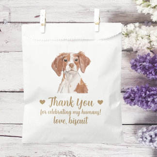 Dog Treat Wedding Favoriet Bag Bedankzakje