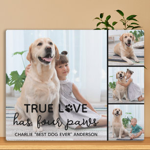 DOG True LOVE Persoonlijk Hondenliefhebber 4 Afbee Fotoplaat