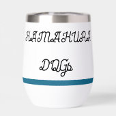 dog tumbler (Arrière)