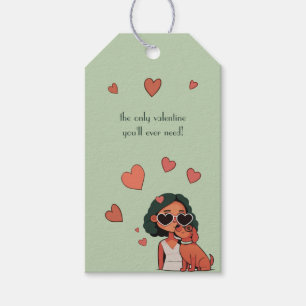 Dog Valentijn Cadeaulabel