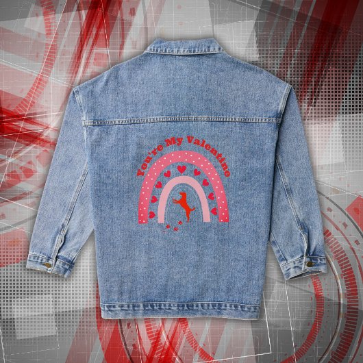 Dog Valentijn - Jij bent mijn Valentijn | Denim Jacket