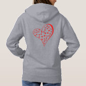 Dog Valentijn - Jij bent mijn Valentijn | Hoodie (Achterkant)