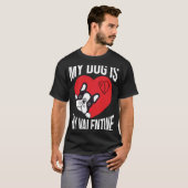 Dog Valentijnsdag Mannen T-shirt (Voorkant volledig)