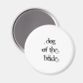 Dog van de bride magneet (Voorkant / Achterkant)