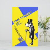 Dog van grote ras "Mister Dandy" (Staand voorkant)