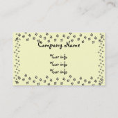 Dog Visitekaartje (Achterkant)