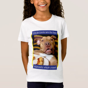 Dog vol met Pizza T-shirt