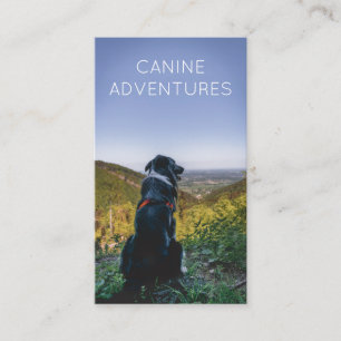 Dog Walker Adventure loopt en wieken Visitekaartje