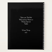 Dog Walker Automne Feuilles pourpres (Dos)