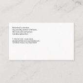 Dog Walker | Dierenbescherming Visitekaartje (Achterkant)