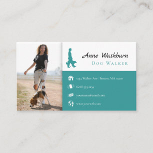 Dog Walker Dog Trainer Pet Care Visitekaartje