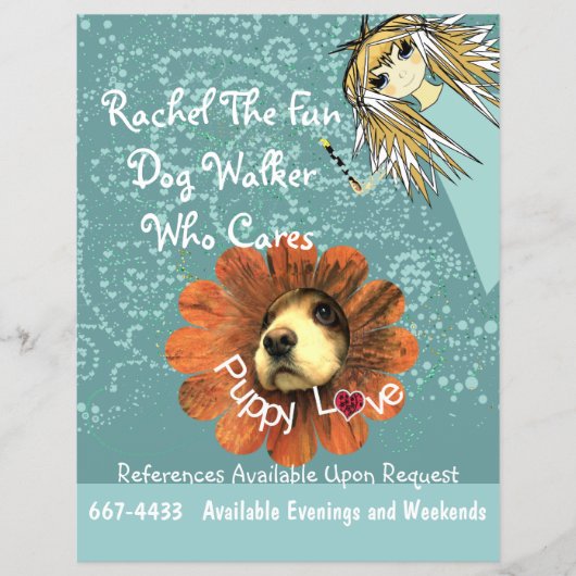 Dog Walker Flyer (Voorkant)