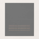 Dog Walker Gold Glitter Visitekaartjes (Binnenkant ongevouwen)