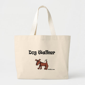 Dog Walker Grote Tote Bag