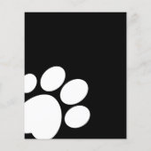 Dog Walker of Pet Sitting Flyer (Achterkant)