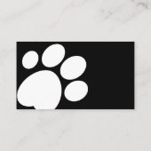 Dog Walker of Pet Sitting Visitekaartjes (Achterkant)