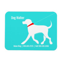 Dog Walker Pet Business Lab Modern Coastal