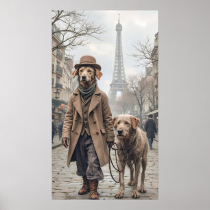 Dog Walker-Poster Poster