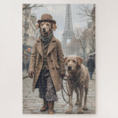Dog Walker Puzzel (Verticaal)