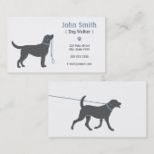 Dog Walker Visitekaartje (Voorkant / Achterkant)