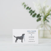 Dog Walker Visitekaartje (Staand voorkant)