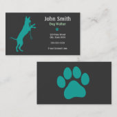 Dog Walker/Walking Visitekaartje (Voorkant / Achterkant)