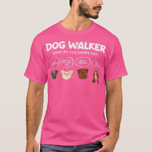 Dog Walker wat mijn klant zegt over Puppies met ee T-shirt