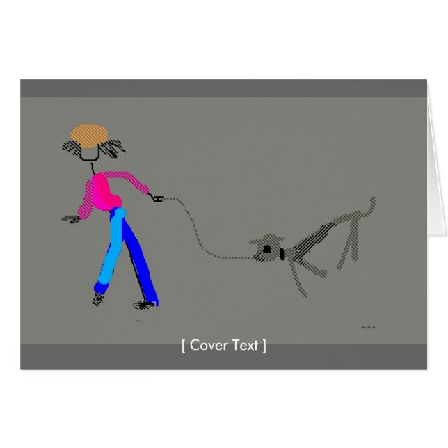 Dog Walking (Voorkant Horizontaal)