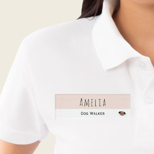 Dog Walking Business - Jonge Ondernemer Naambadge
