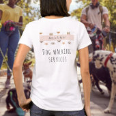Dog Walking business - Jonge Ondernemer T-shirt