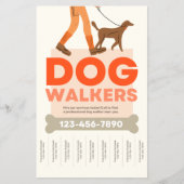 Dog Walking Flyer (Voorkant)
