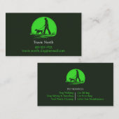 Dog Walking Pet Sitting Visitekaartje (Voorkant / Achterkant)