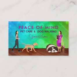 Dog Walking Pet Sitting Visitekaartjes