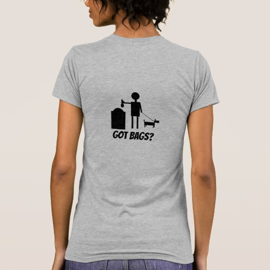 Dog Walking shirt (Achterkant)