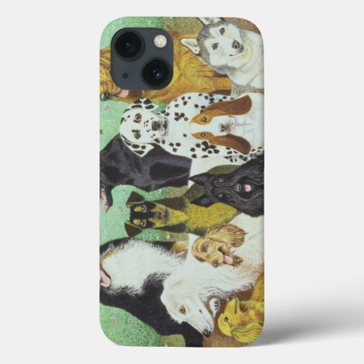 Dog Watch Case-Mate iPhone Case (Achterkant)