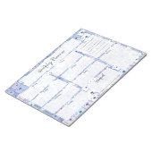 Dog Weeklannerlaptop Notitieblok (Schuin)