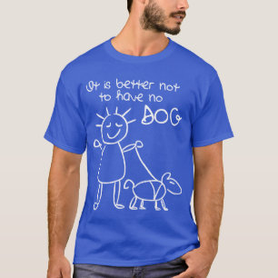 Dog White Shepherd Teckel Honden cadeau familie T-shirt