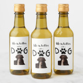 Dog Wijn Etiket (Flessen)