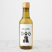 Dog Wijn Etiket (Voorkant)