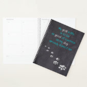 Dog Wisdom Inspirerend Citaat - het Citaat van het Planner (Display)