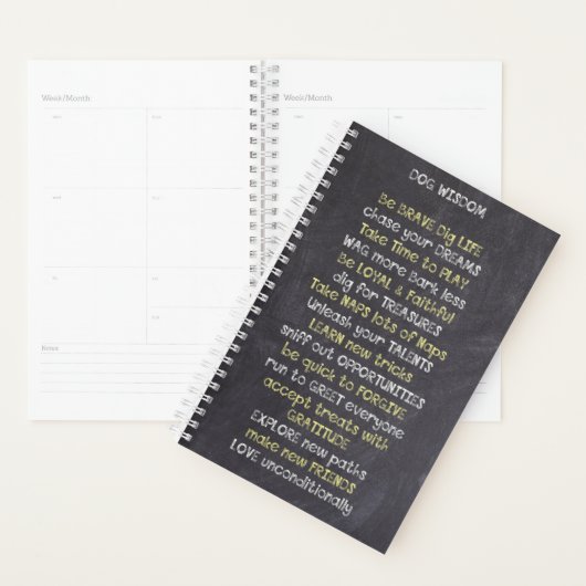 Dog Wisdom - Inspirerend Planner (Display)