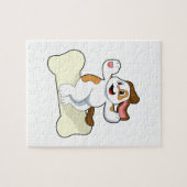 Dog with Bone Legpuzzel (Horizontaal)