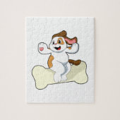 Dog with Bone Legpuzzel (Verticaal)