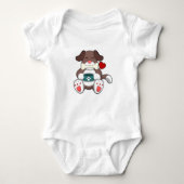 Dog with Bone Romper (Voorkant)