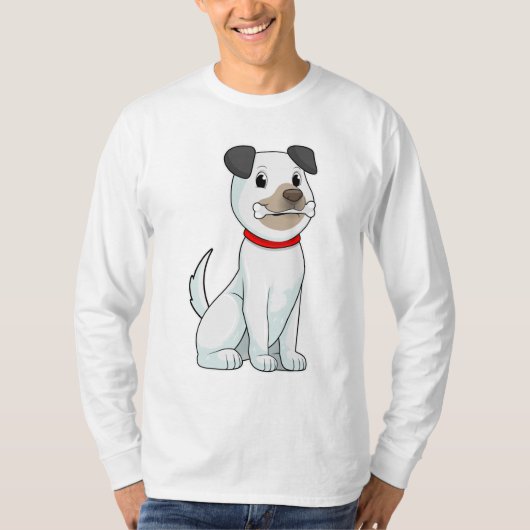 Dog with Bone T-shirt (Voorkant)