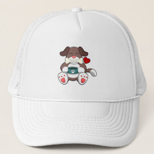 Dog with Bone Trucker Pet